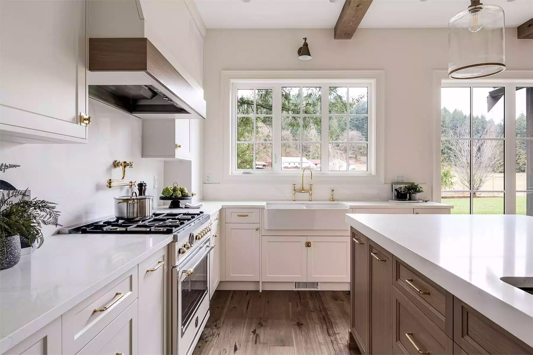 Completed contemporary kitchen design project by VPG Design Montreal